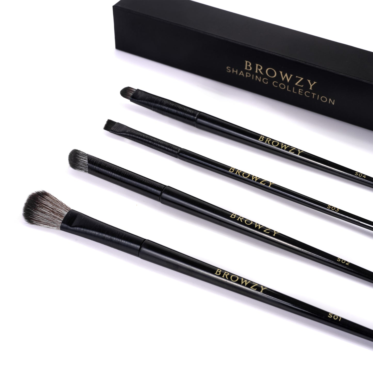 Shaping collection - eyeshadow brush set 4 pcs