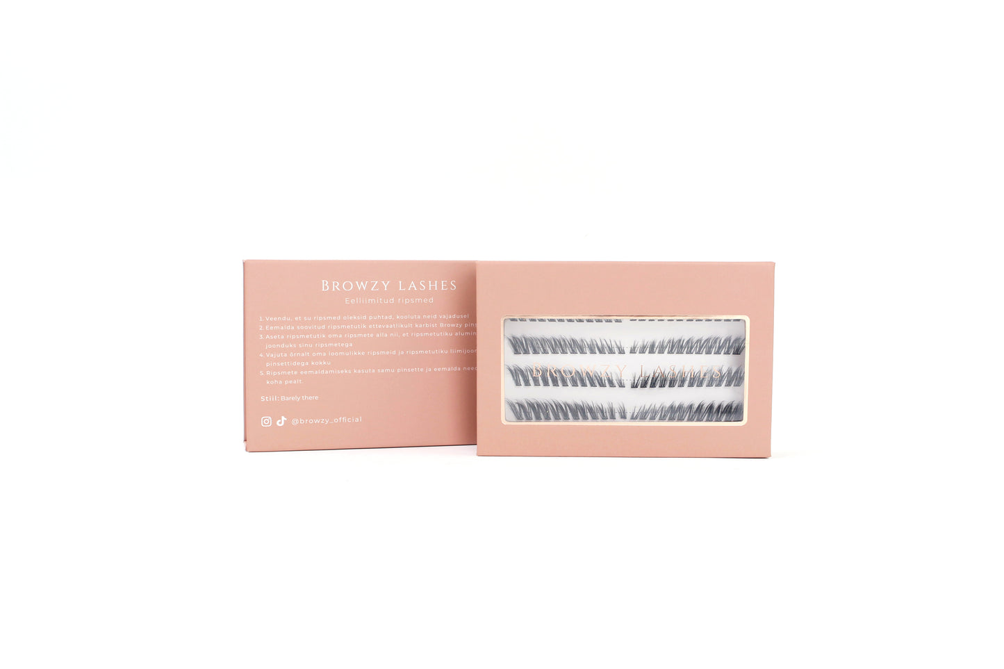 Eelliimitud ripsmed "Love me"